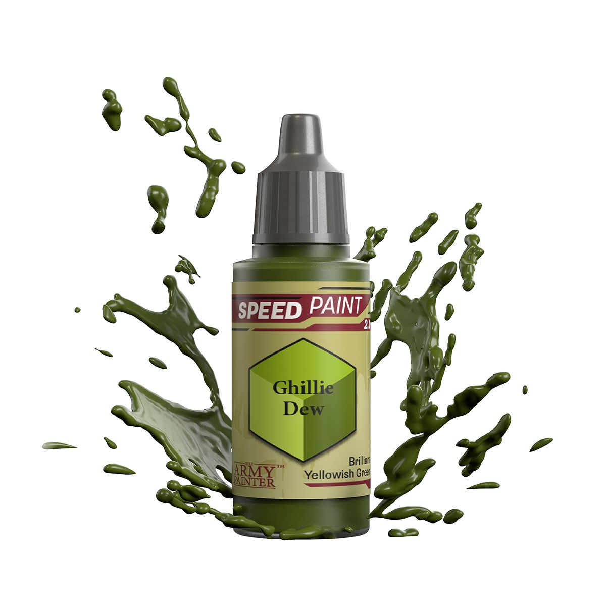 ghillie dew paint bottle