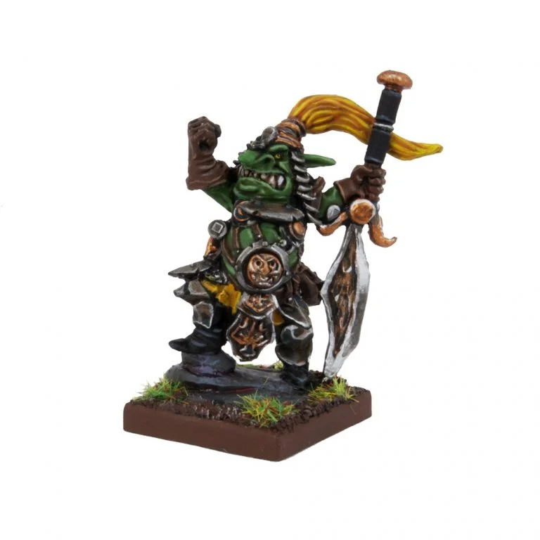 goblin king painted model