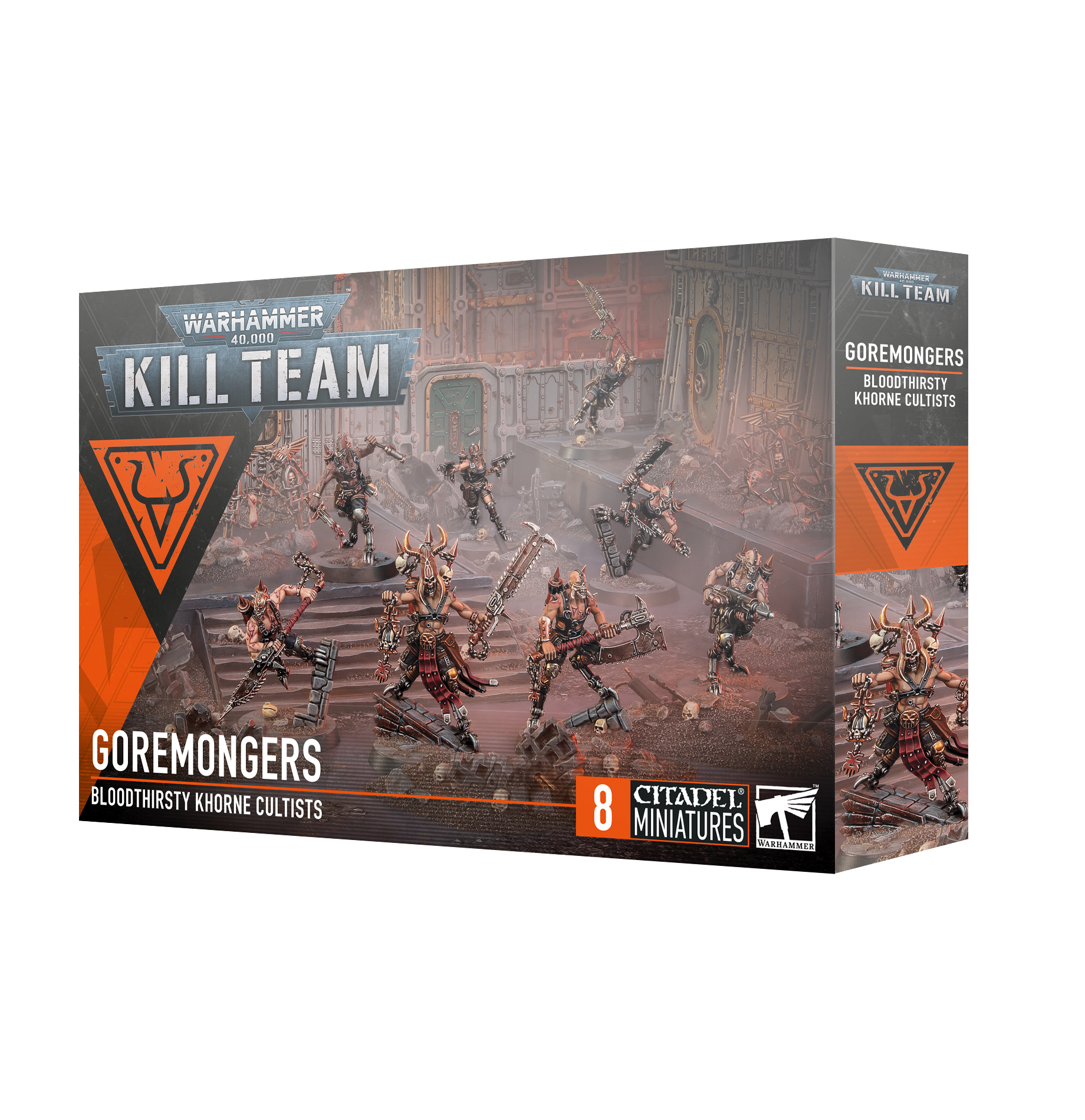 gore mongers front of box