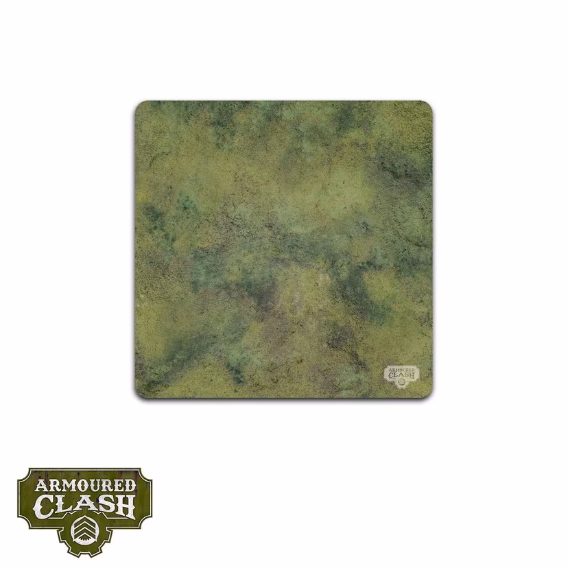 grassy pattern square mat