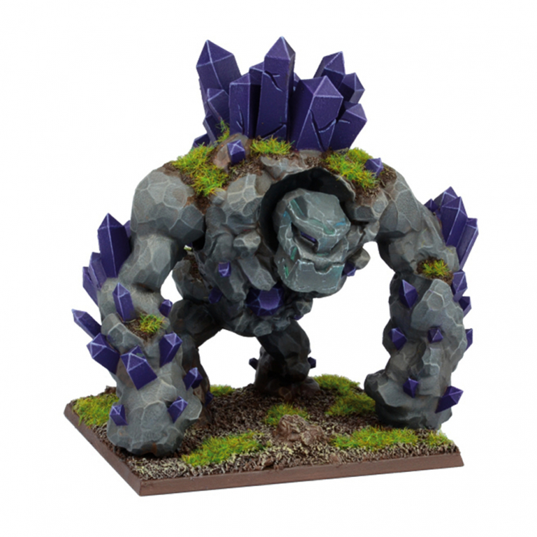 greater earth elemental painted model