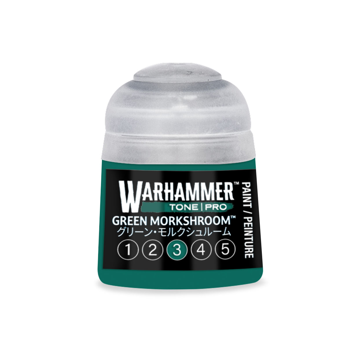 pot of medium teal paint