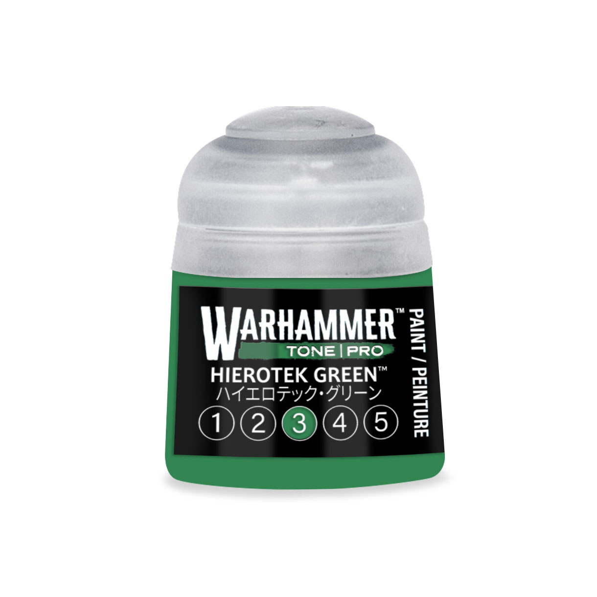 pot of medium green paint
