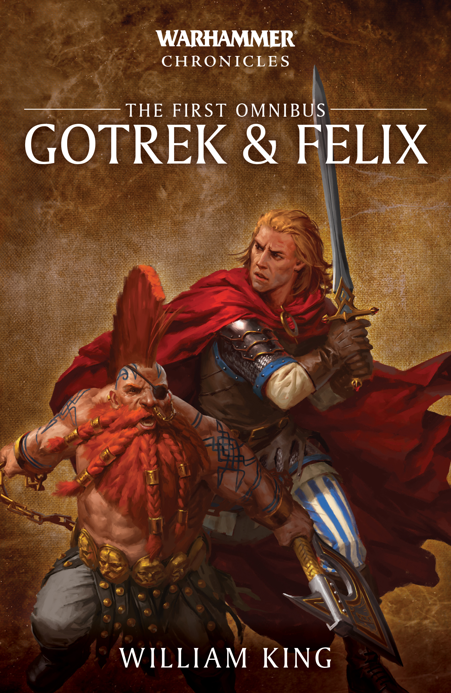 gotrek and felix the first omnibus front cover