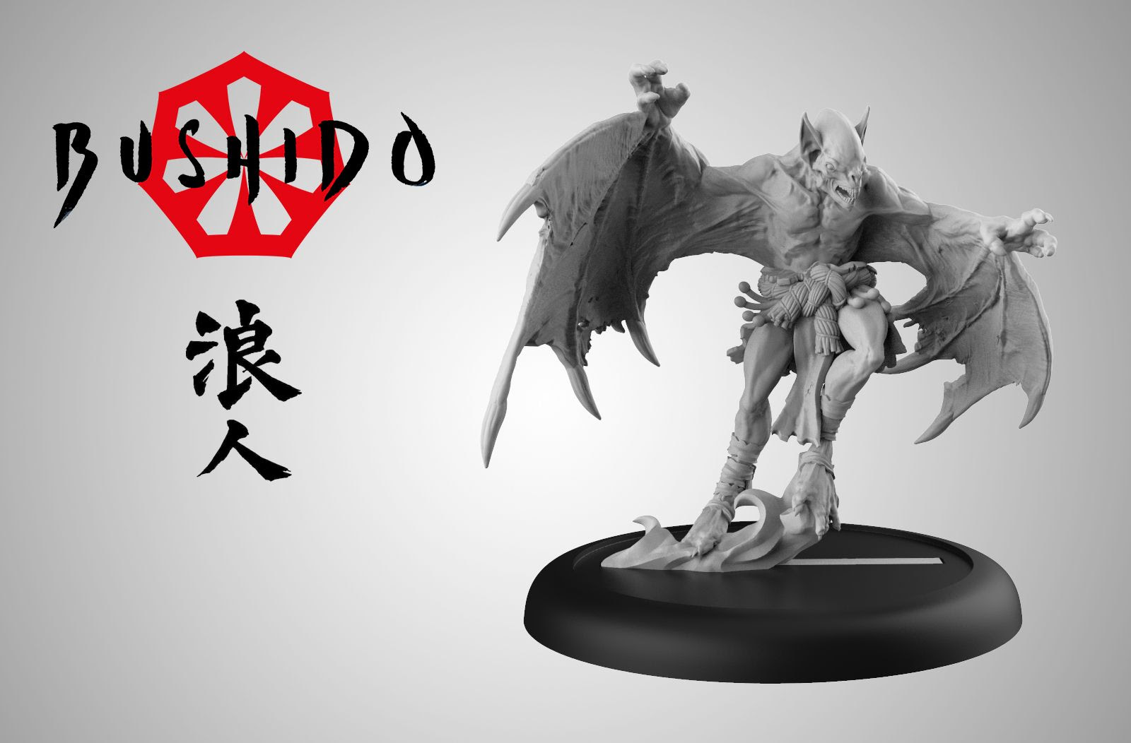 humanoid bat model render