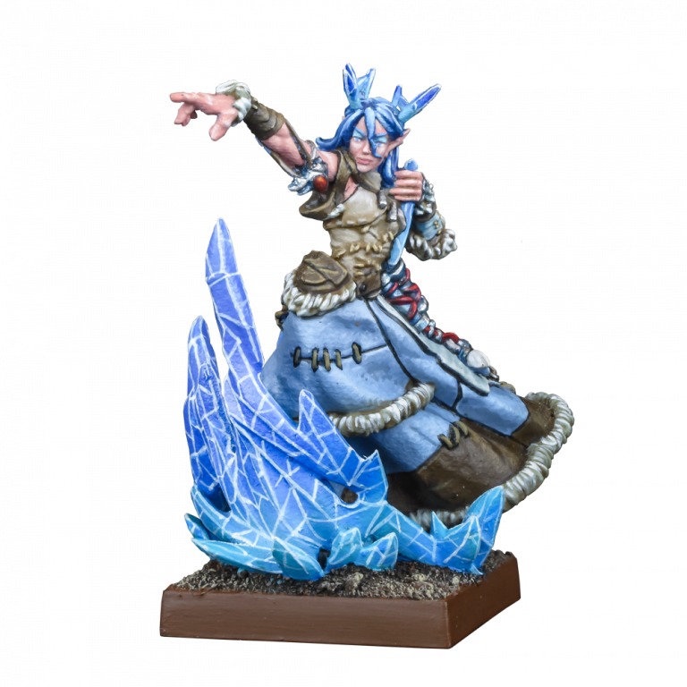 ice queen painted model