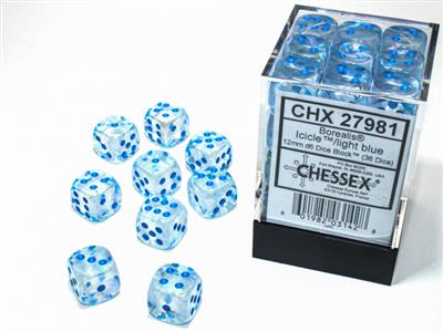 icicle transparent dice