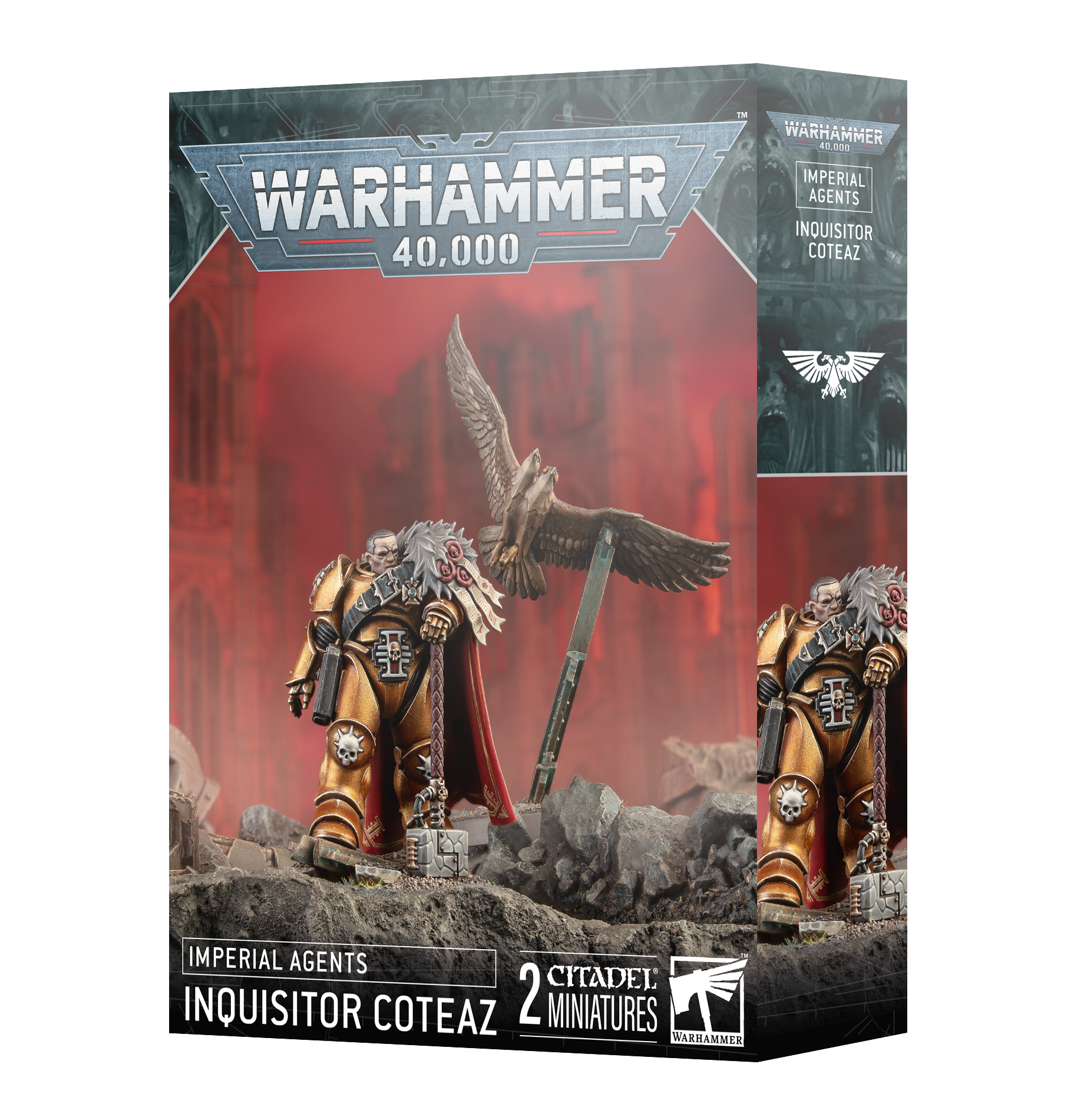 Warhammer 40K Inquisitor Coteaz And The Glodovan Eagle Valhalla Hobby
