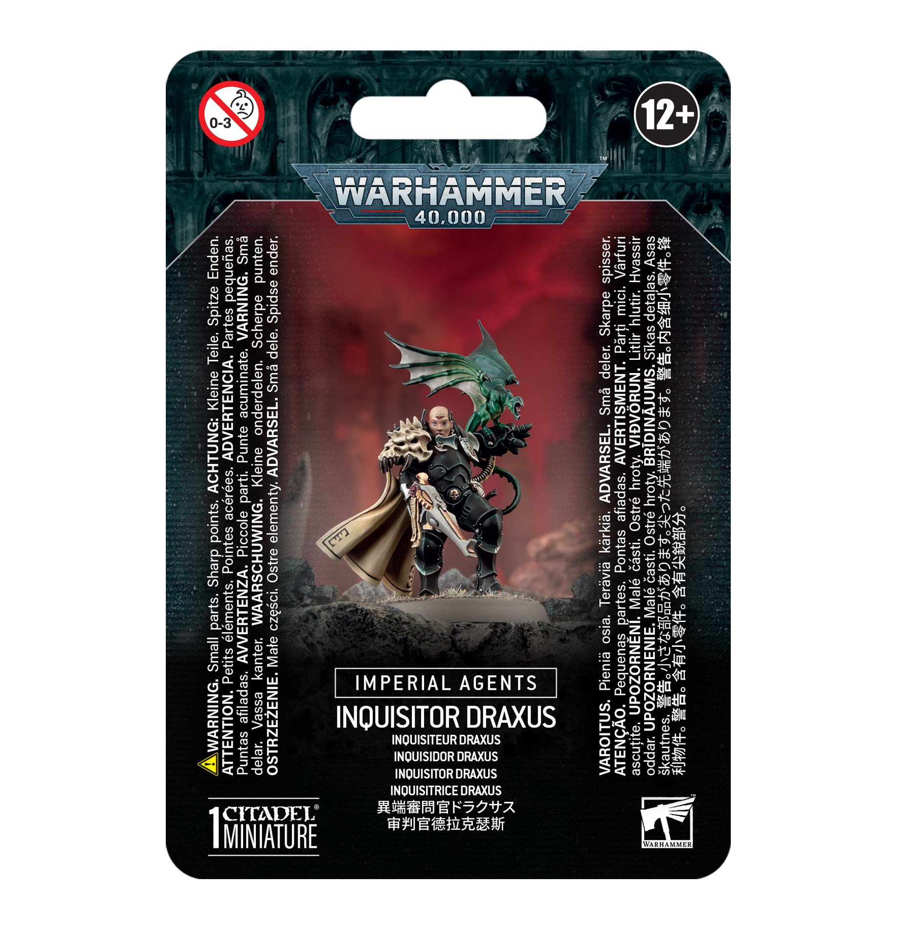 inquisitor draxus blister pack