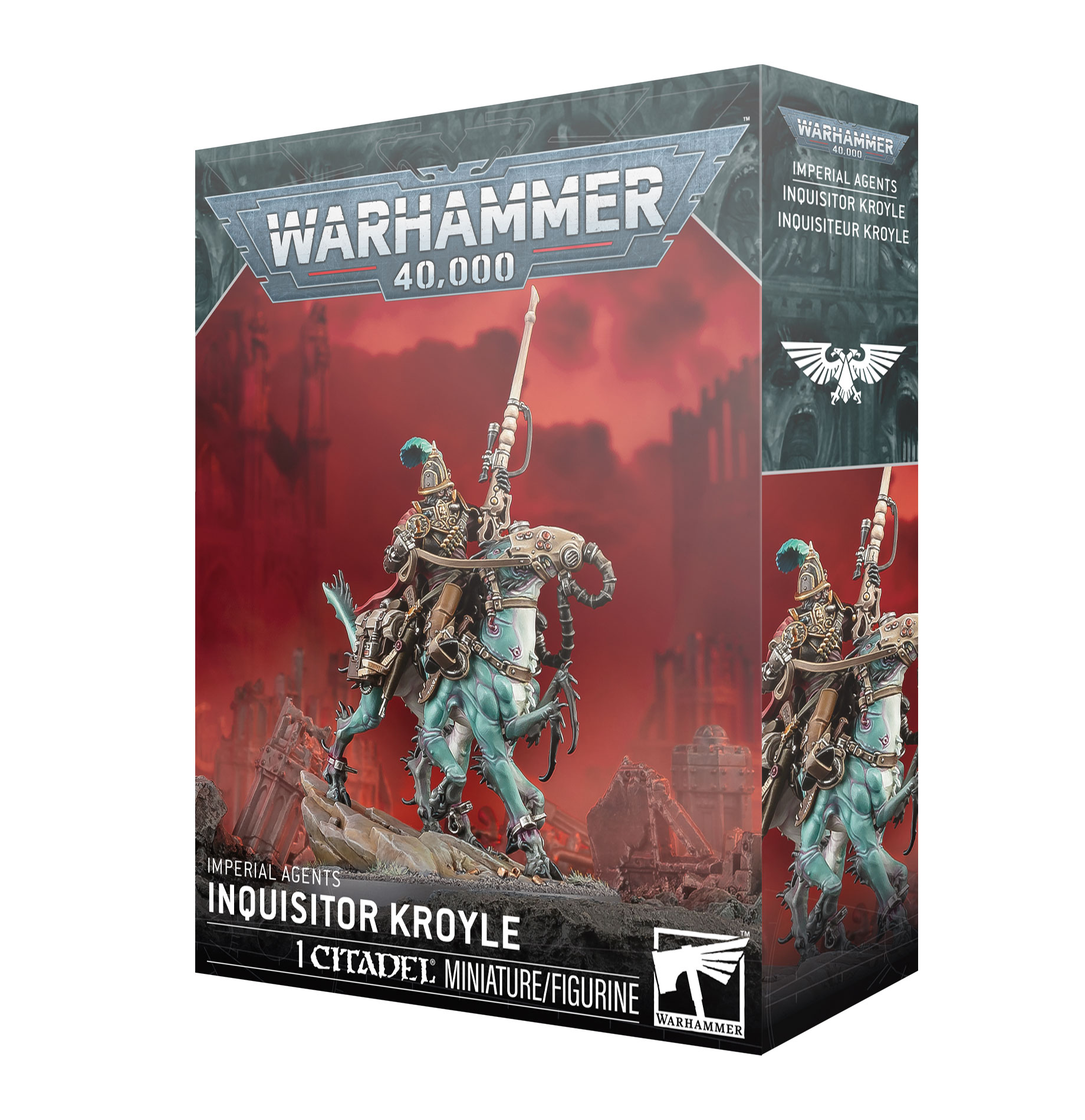 inquisitor kroyle front of box