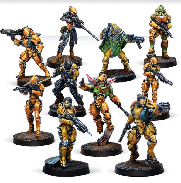invincible army painted models