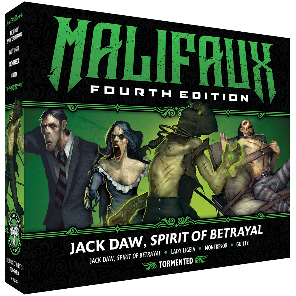 jack daw spirit of betrayal front of box