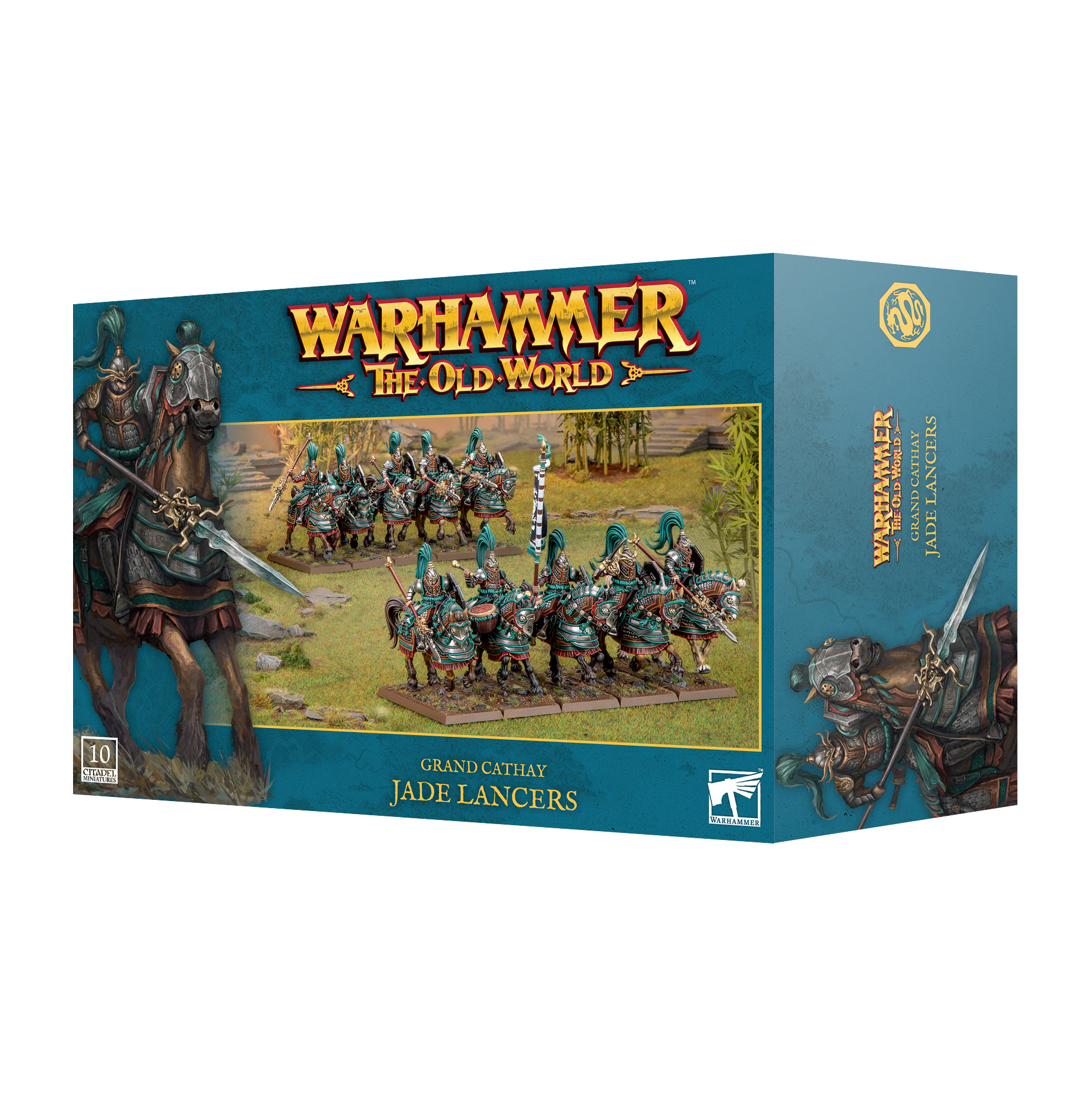 jade lancers front of box