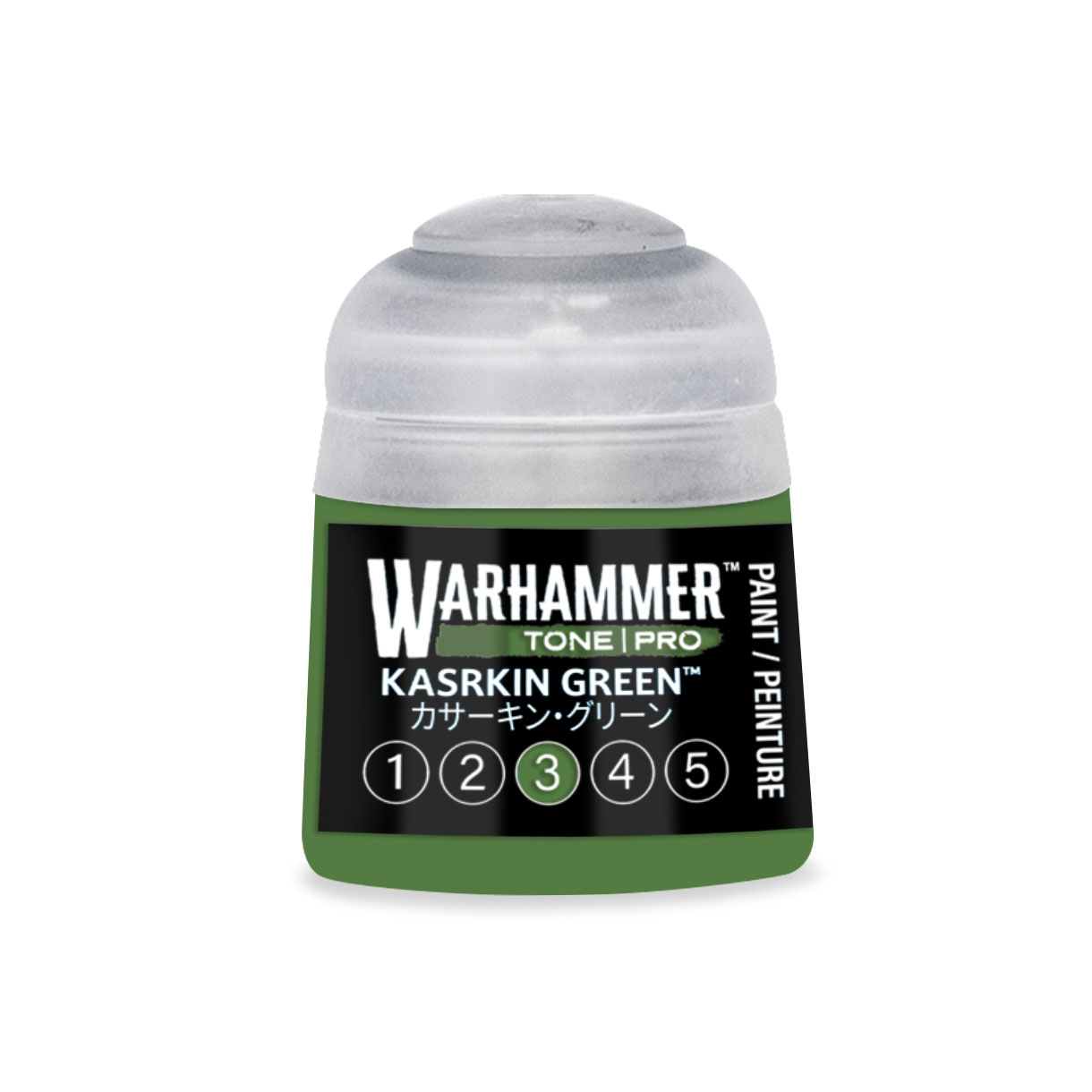 pot of medium green paint
