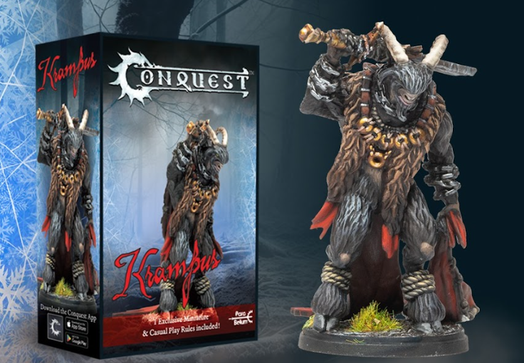 krampus box and painted miniature