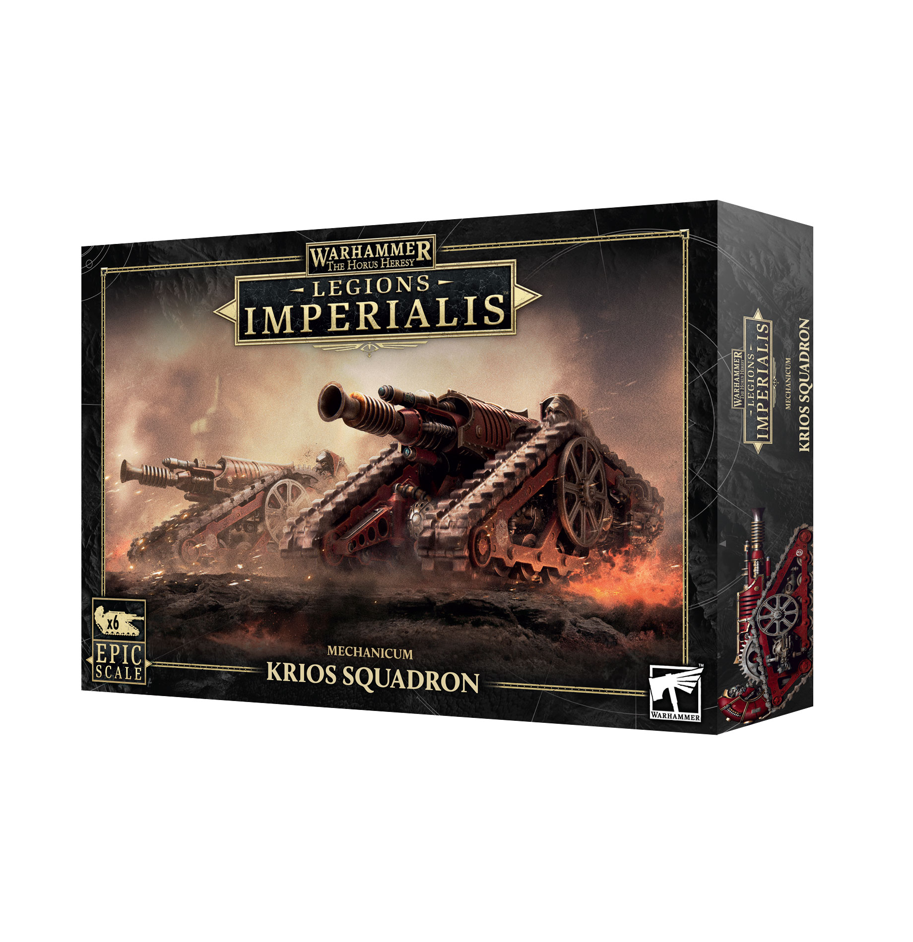 krios tanks front of box