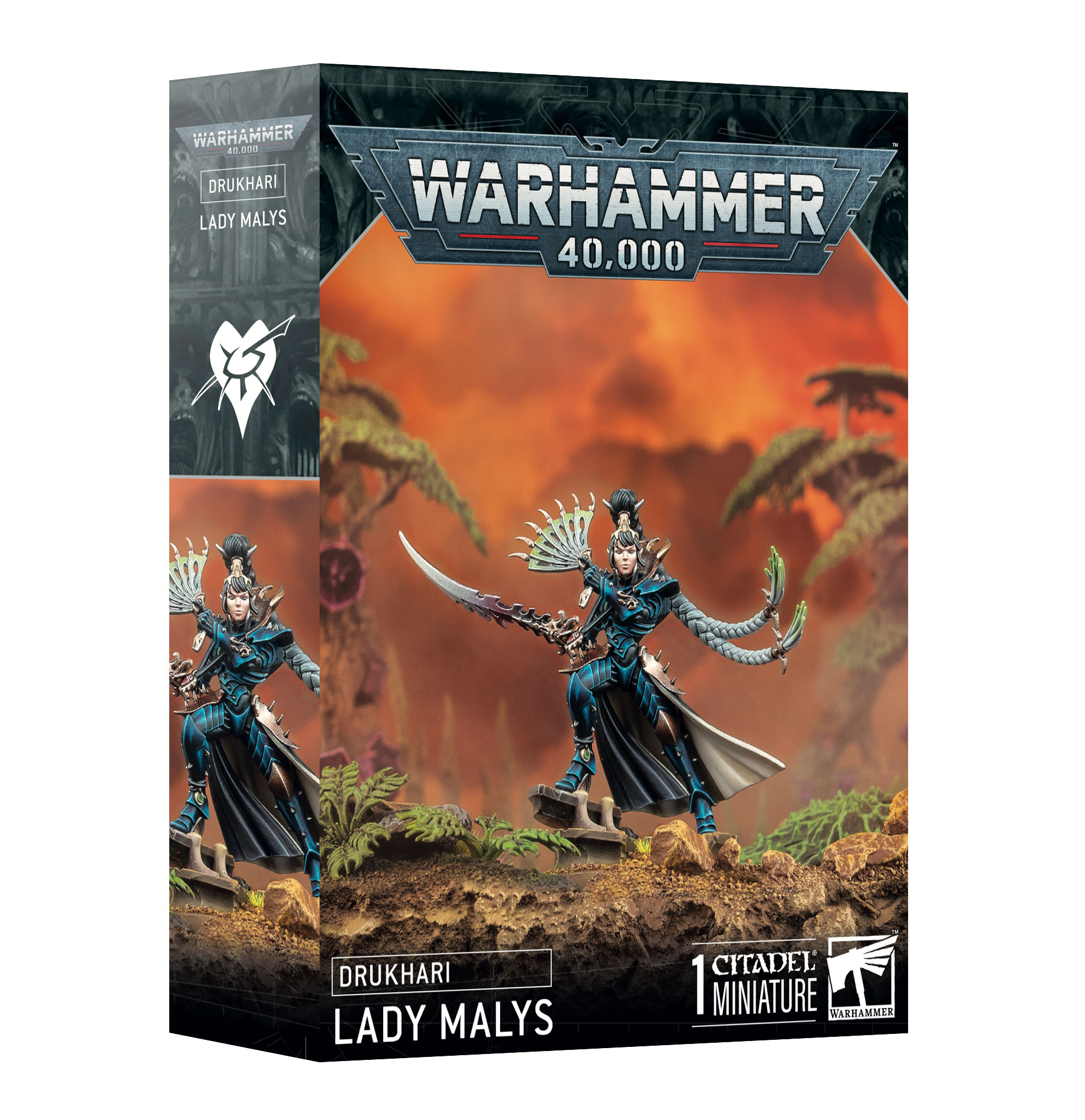 lady malys front of box