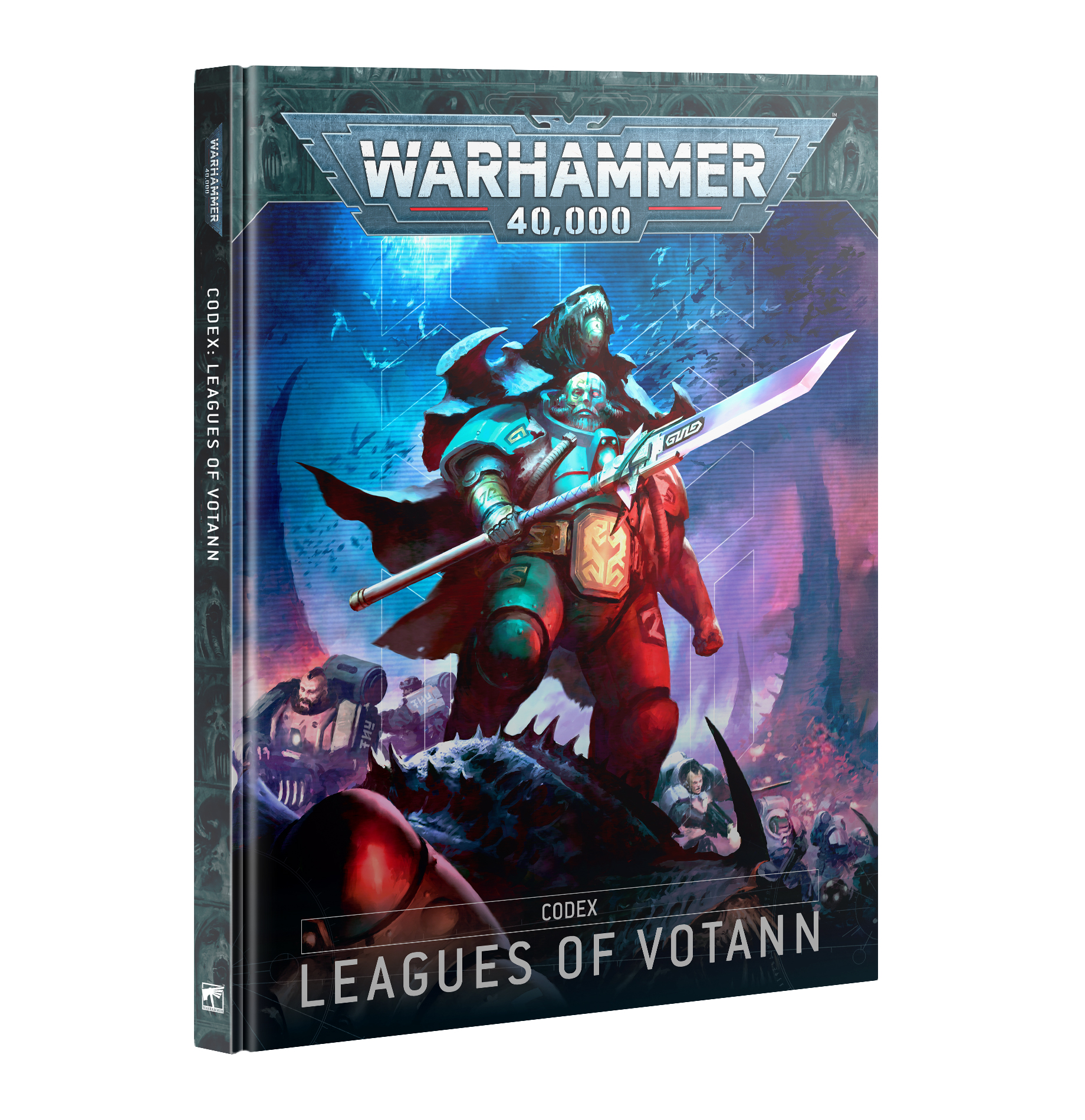 leagues of votann codex book cover