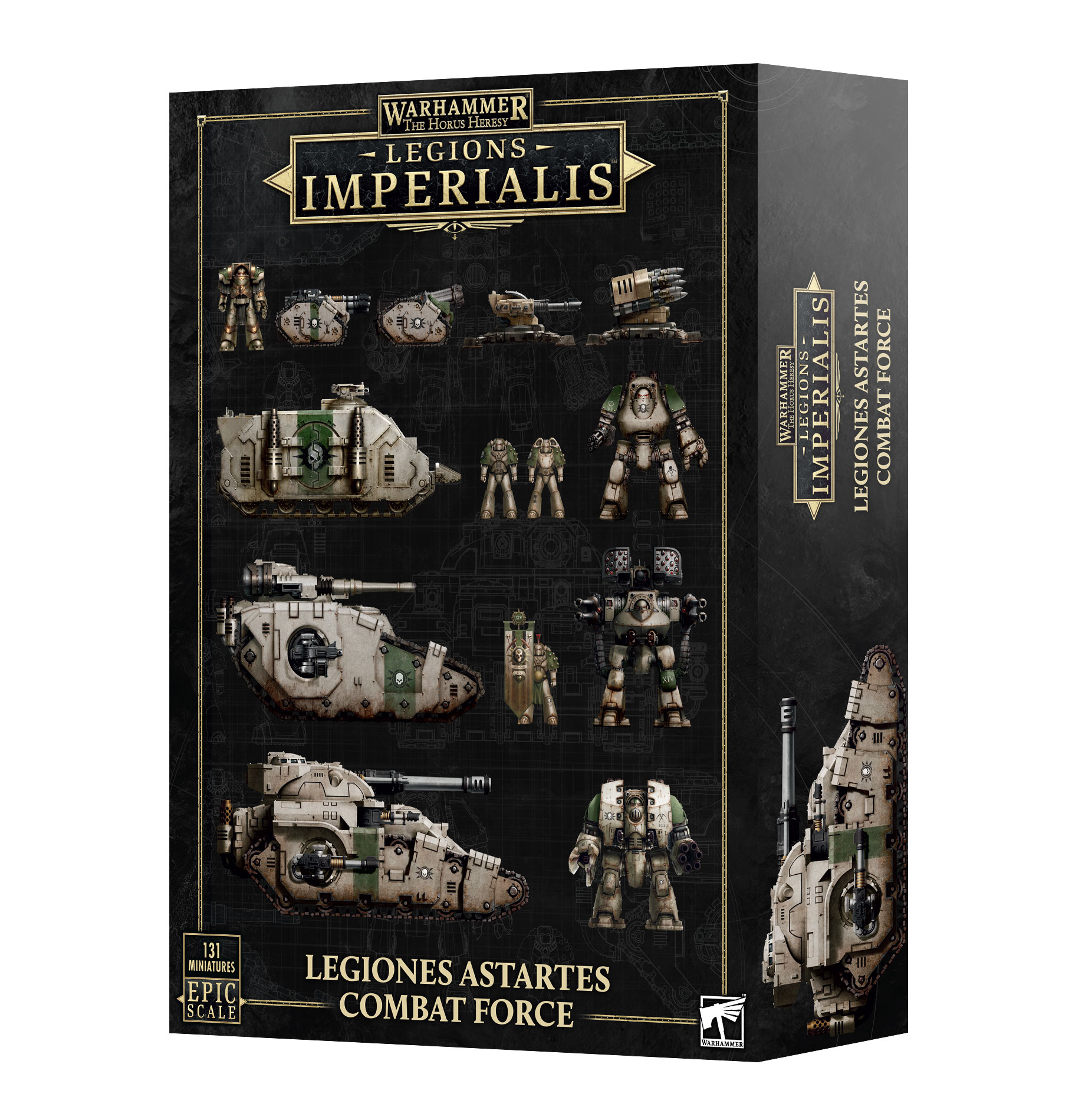 legion astartes imperialis combat force front of box