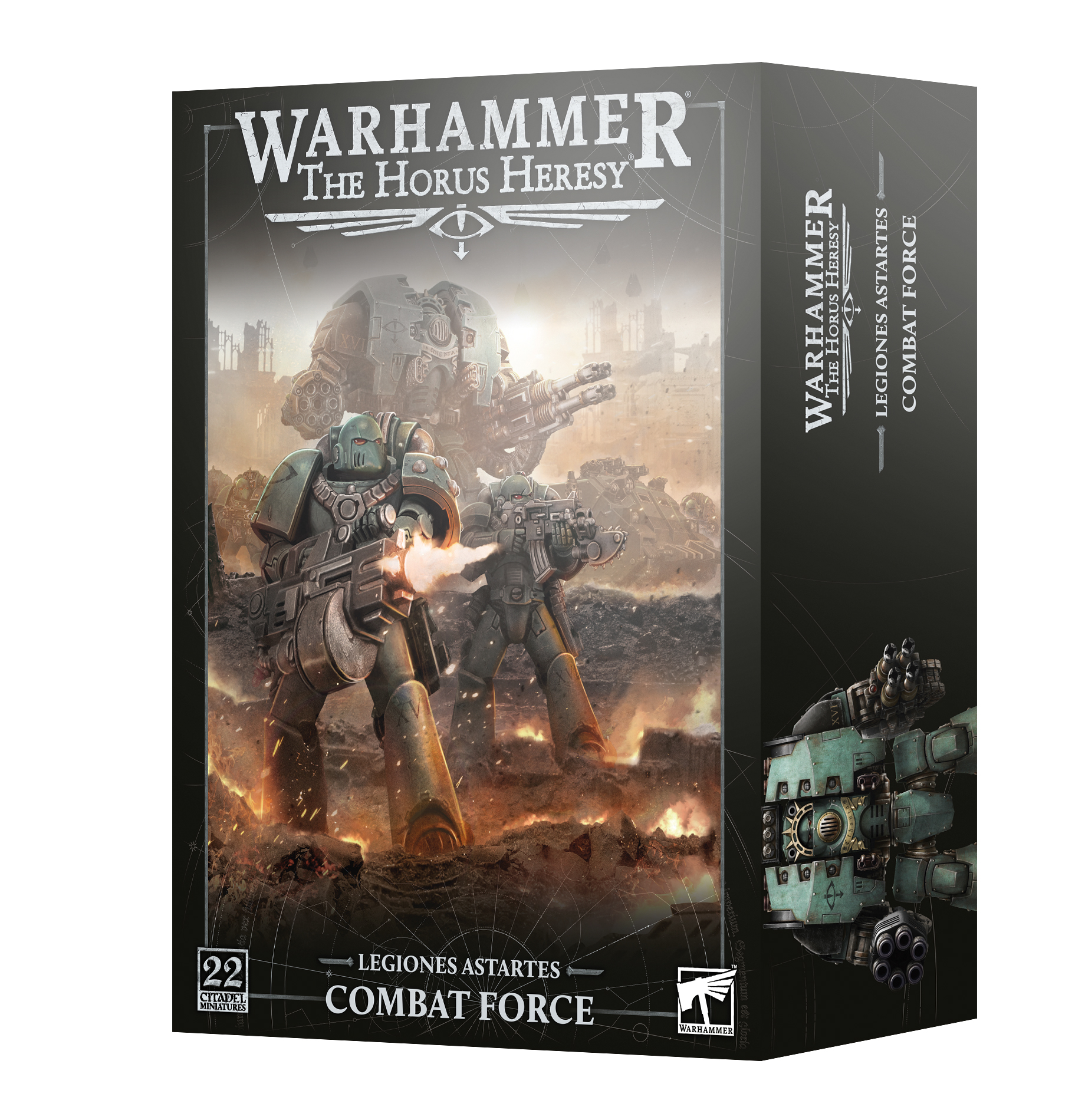 legiones astartes combat force front of box