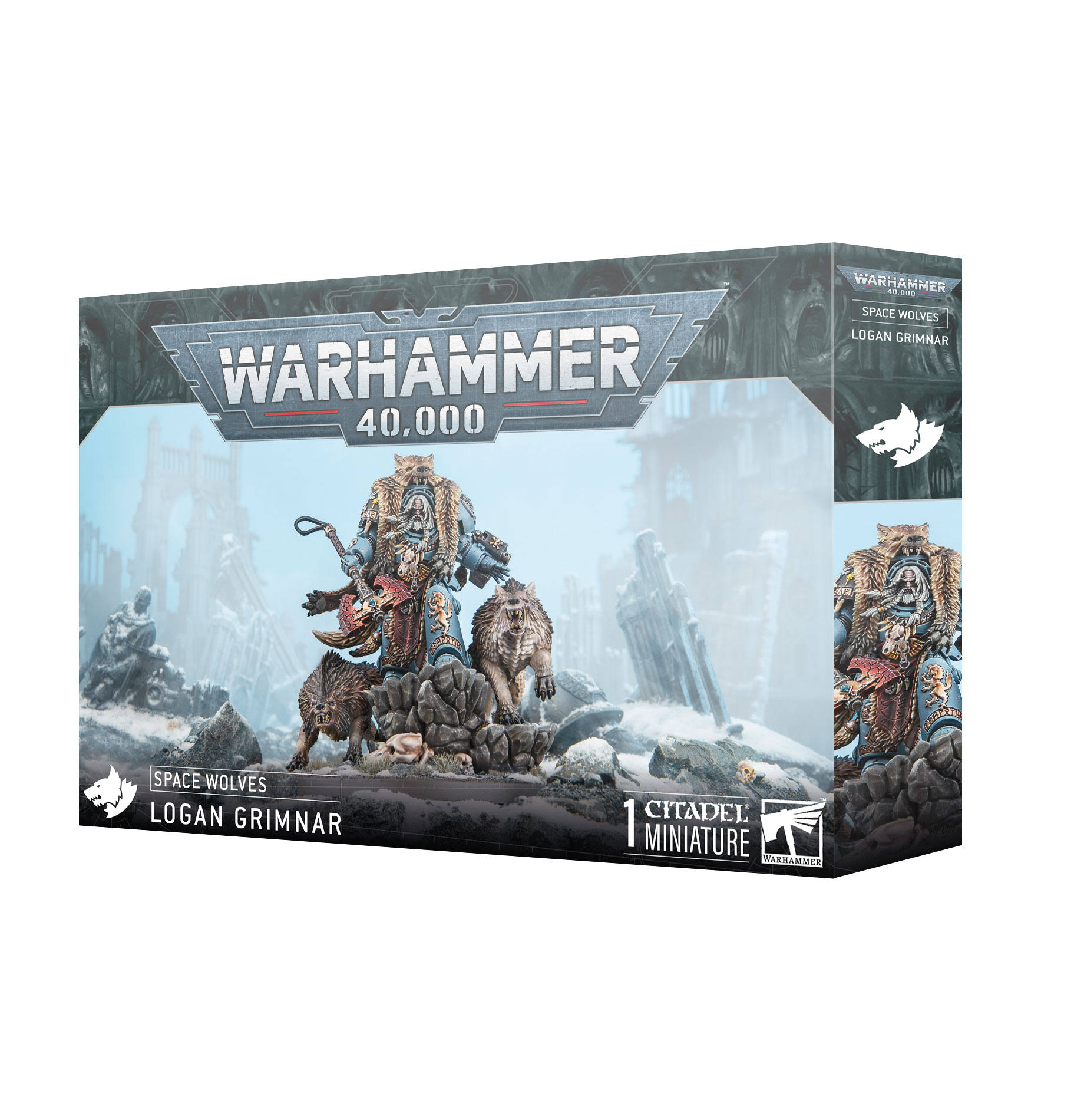 logan grimnar front of box