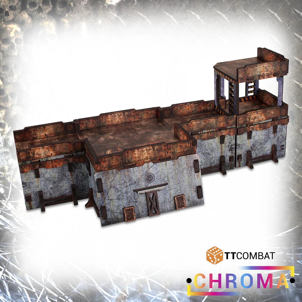 long raised fortress built terrain