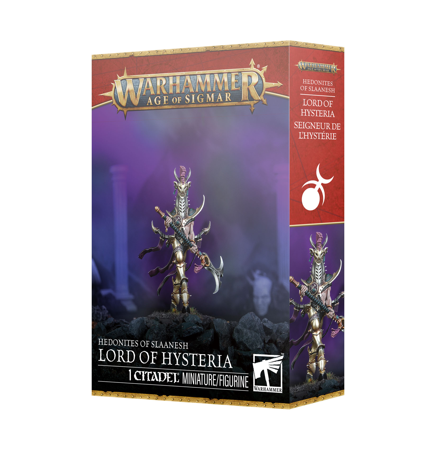 lord of hysteria front of box