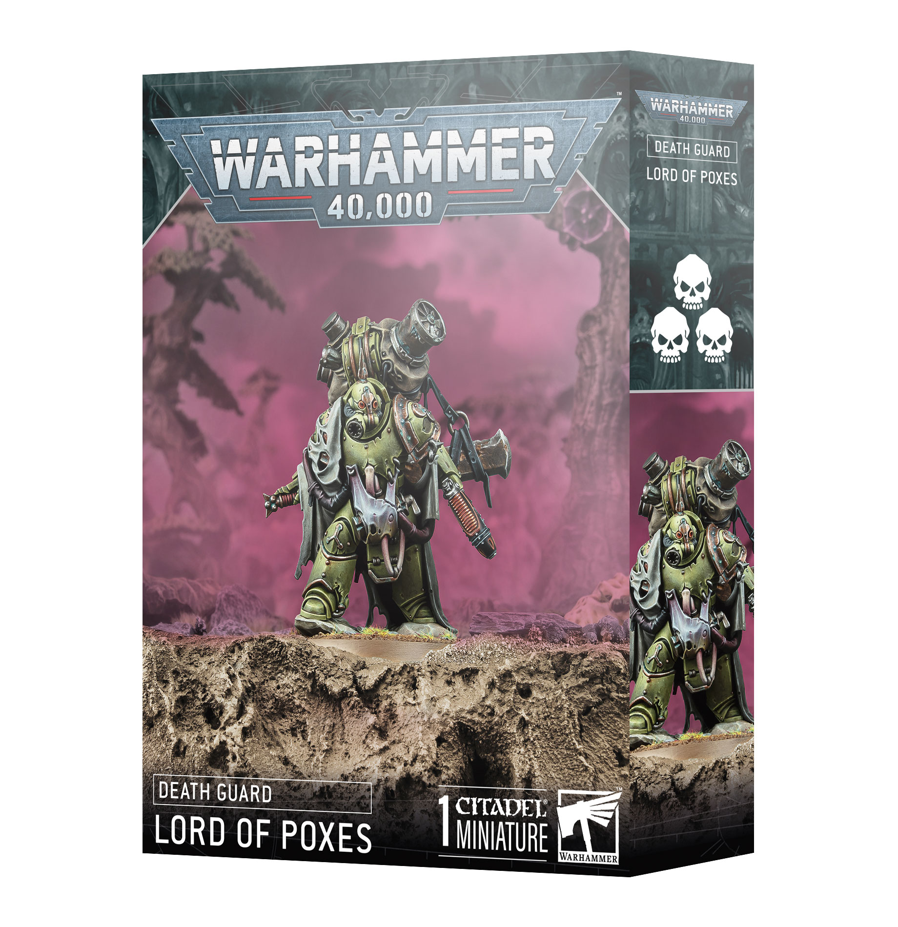 lord of poxes front of box