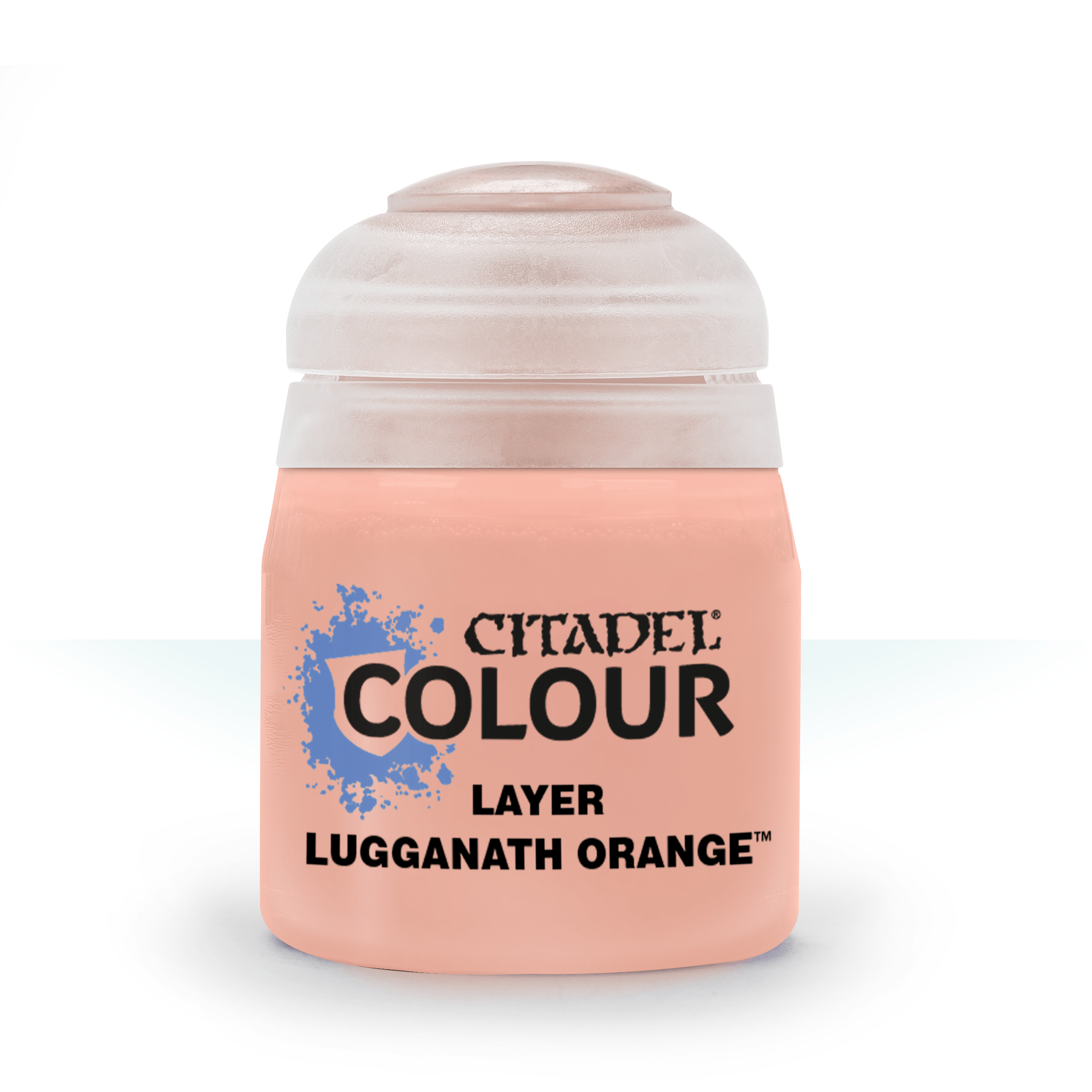 lugganath orange paint pot