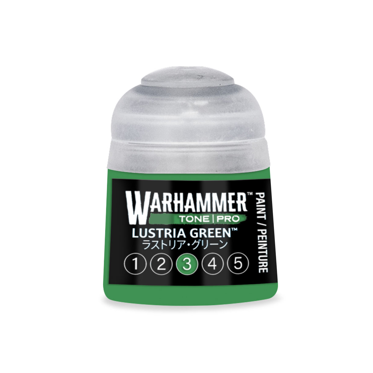 pot of vibrant green paint