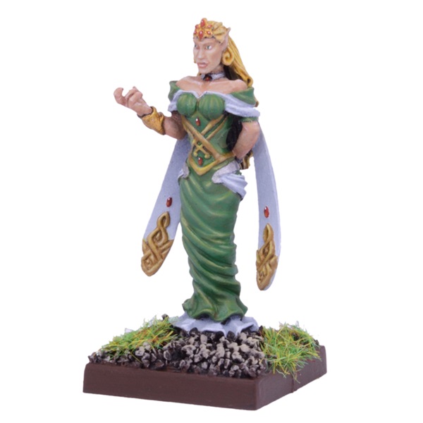 mage queen painted model