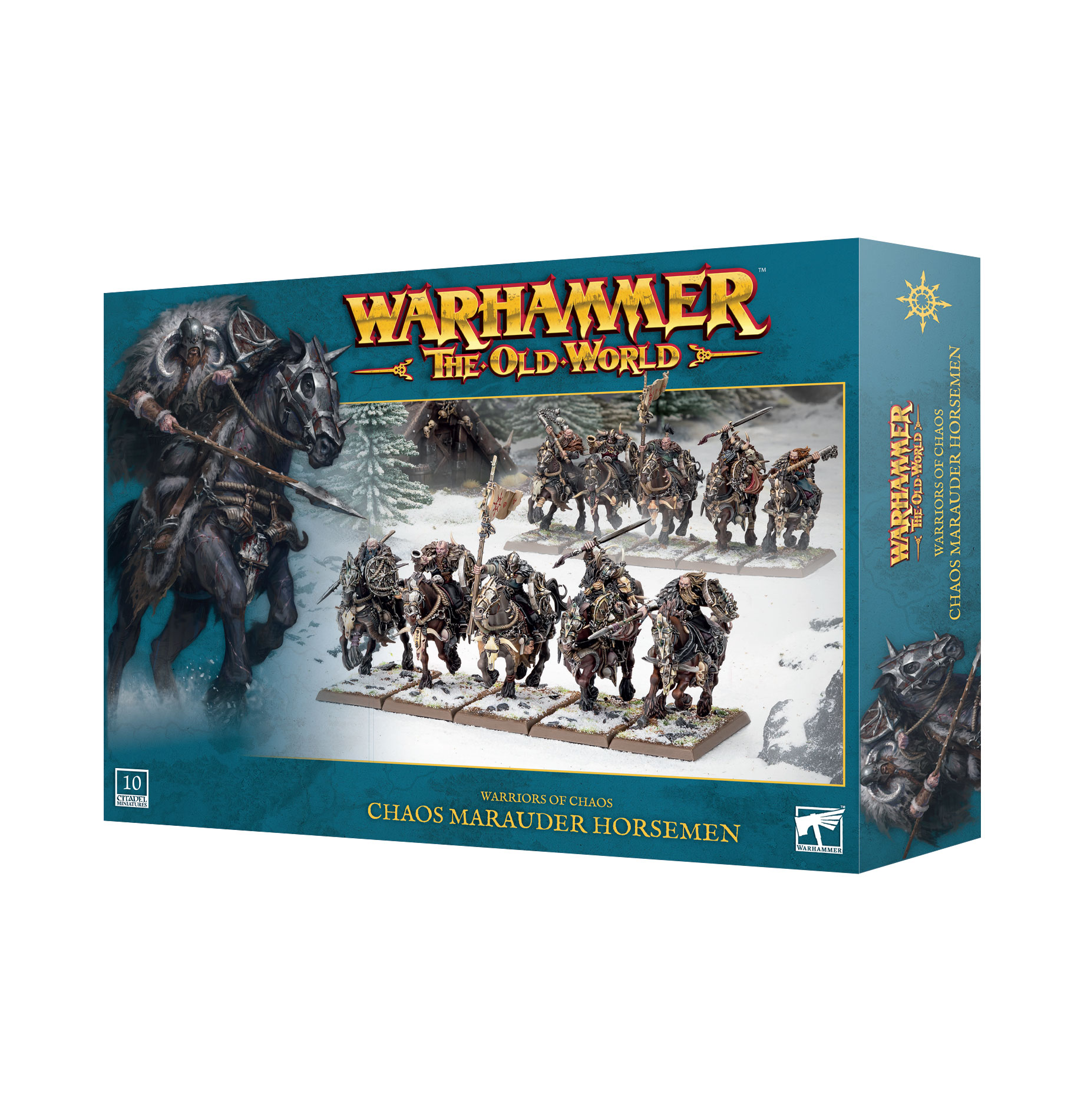 marauder horsemen front of box