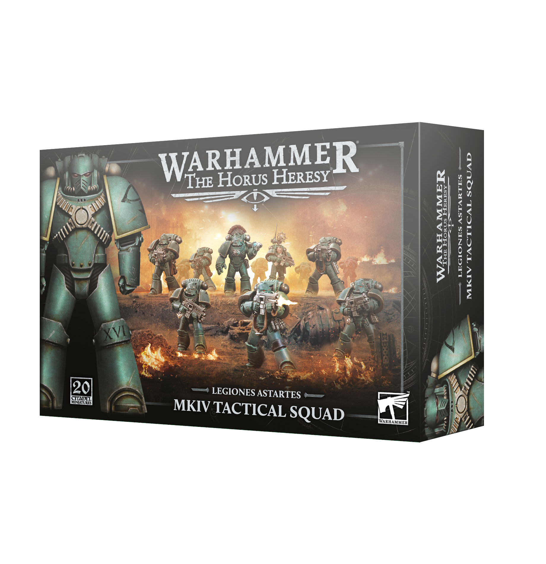 mark four tactical squad front of box