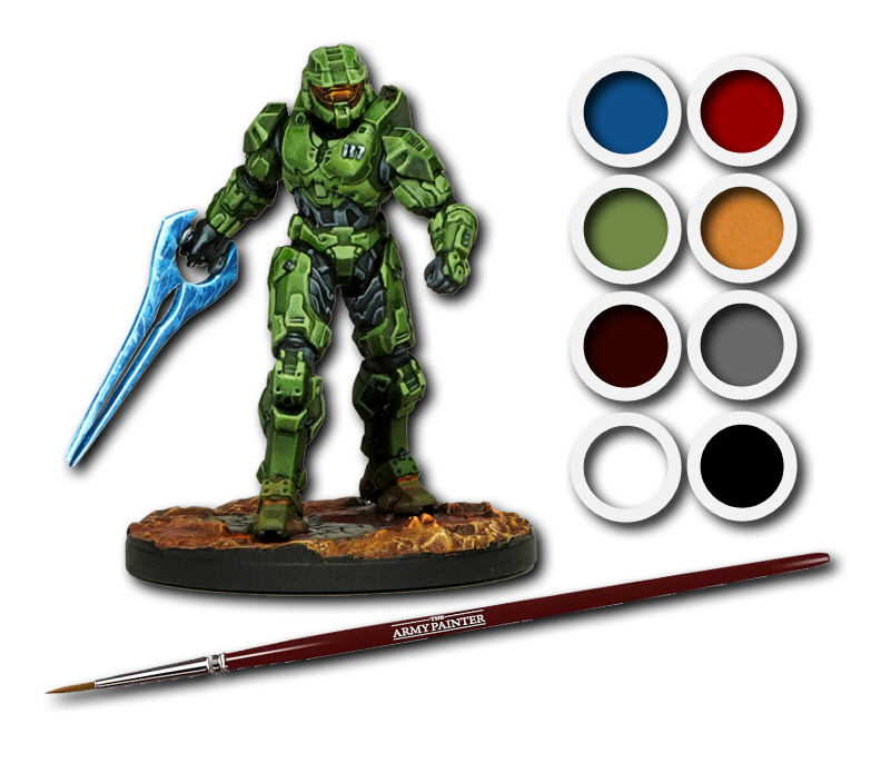 master chief model and paints