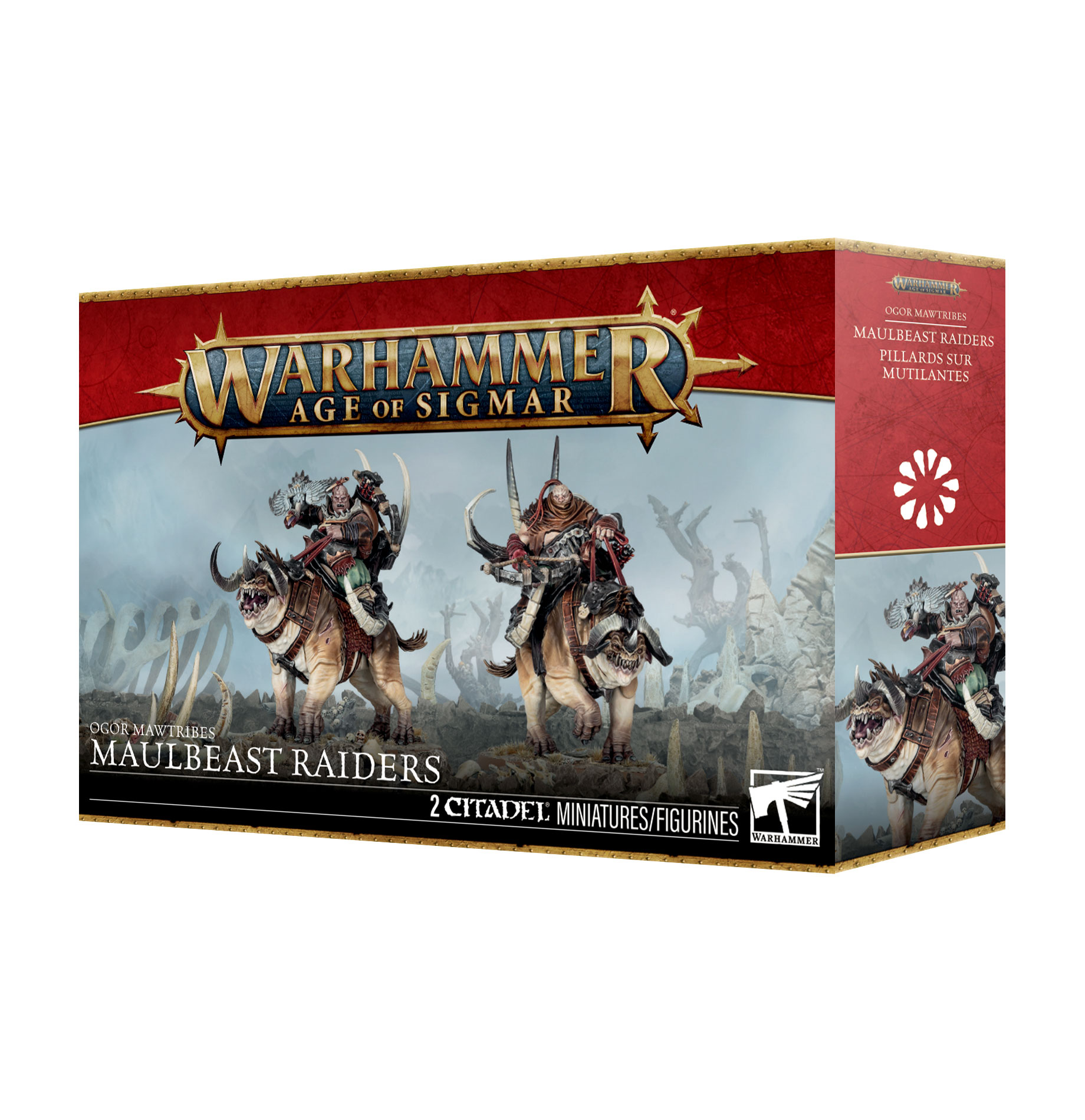 maul beast raiders front of box