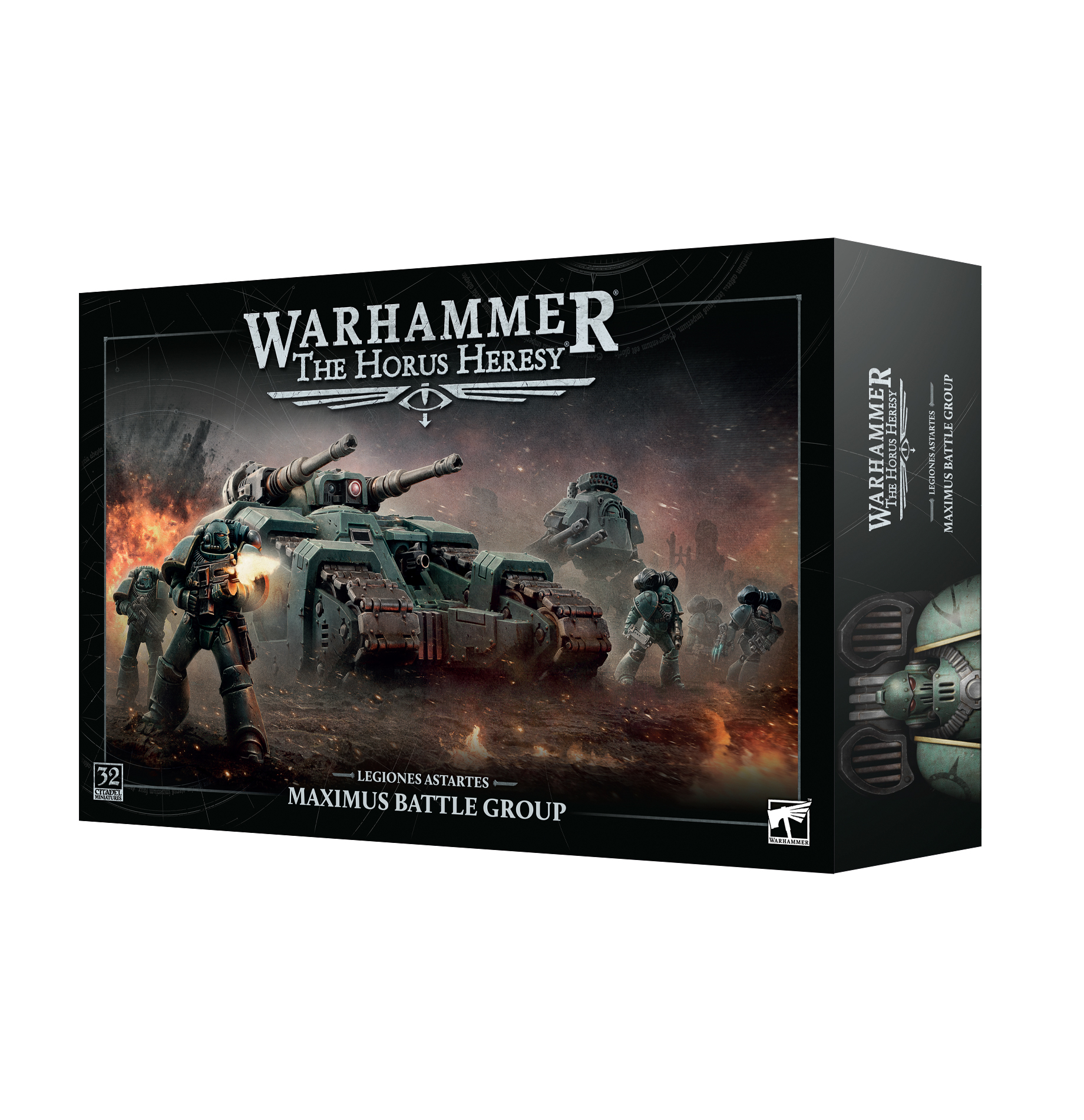maximus battle group front of box