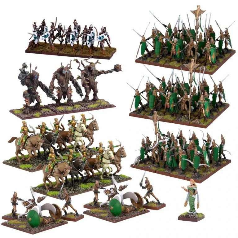mega army painted models