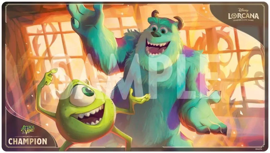 mike and sully play mat art