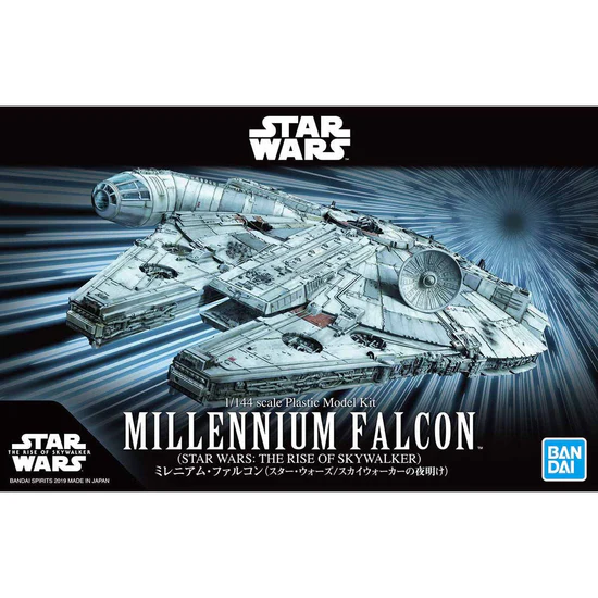 millennium falcon box art