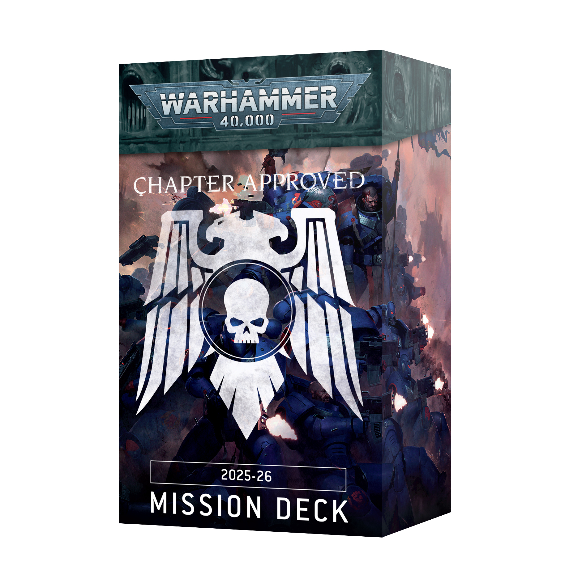 mission deck front of pack