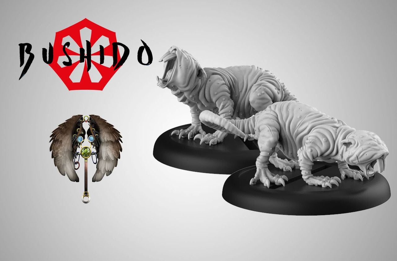 model render of two naked mole rats