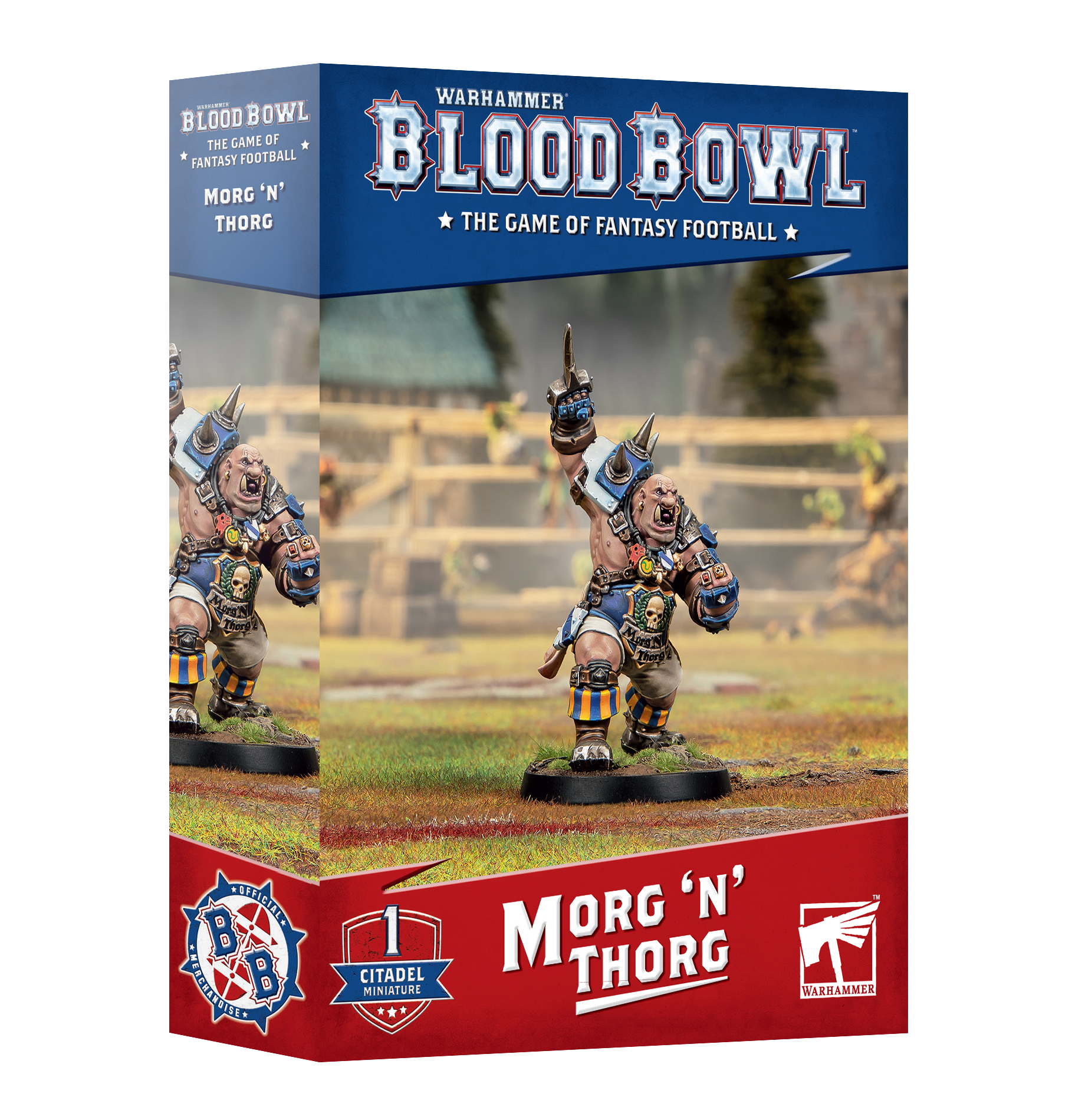 morg n thorg front of box
