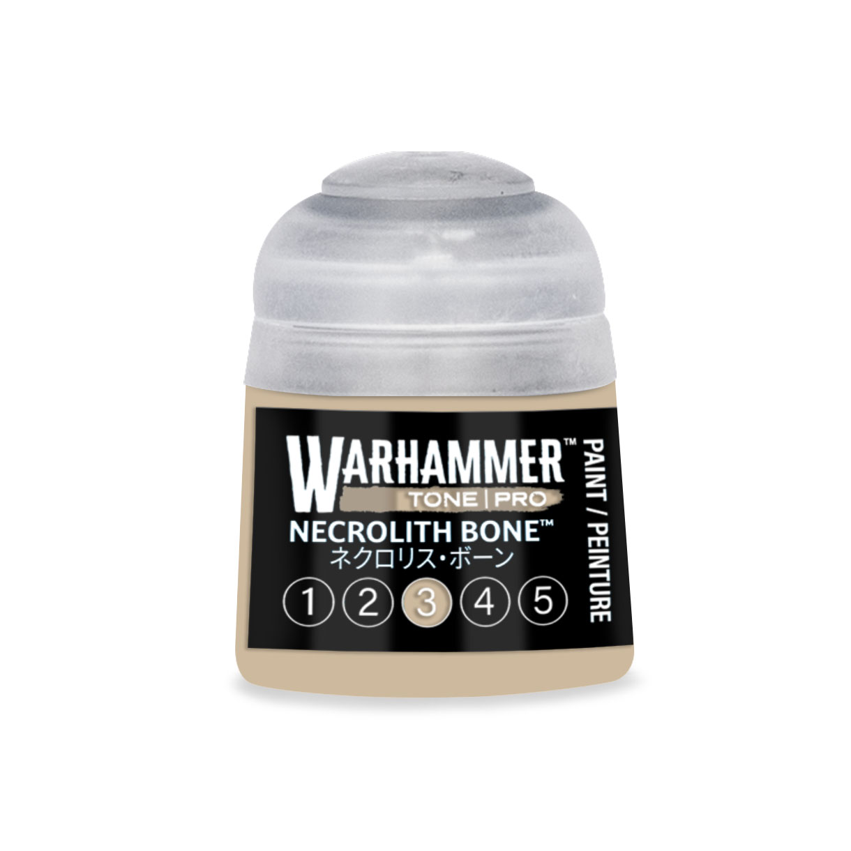 pot of medium tan paint