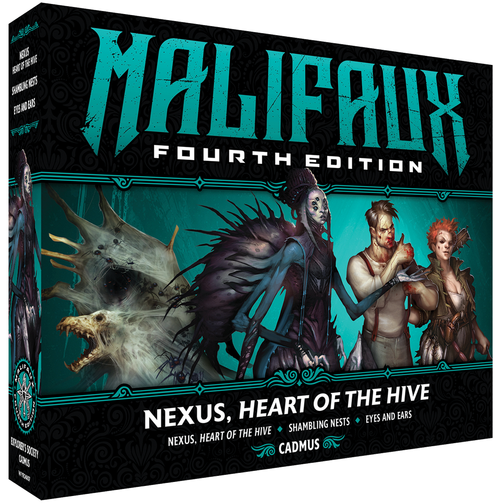 nexus heart of the hive front of box