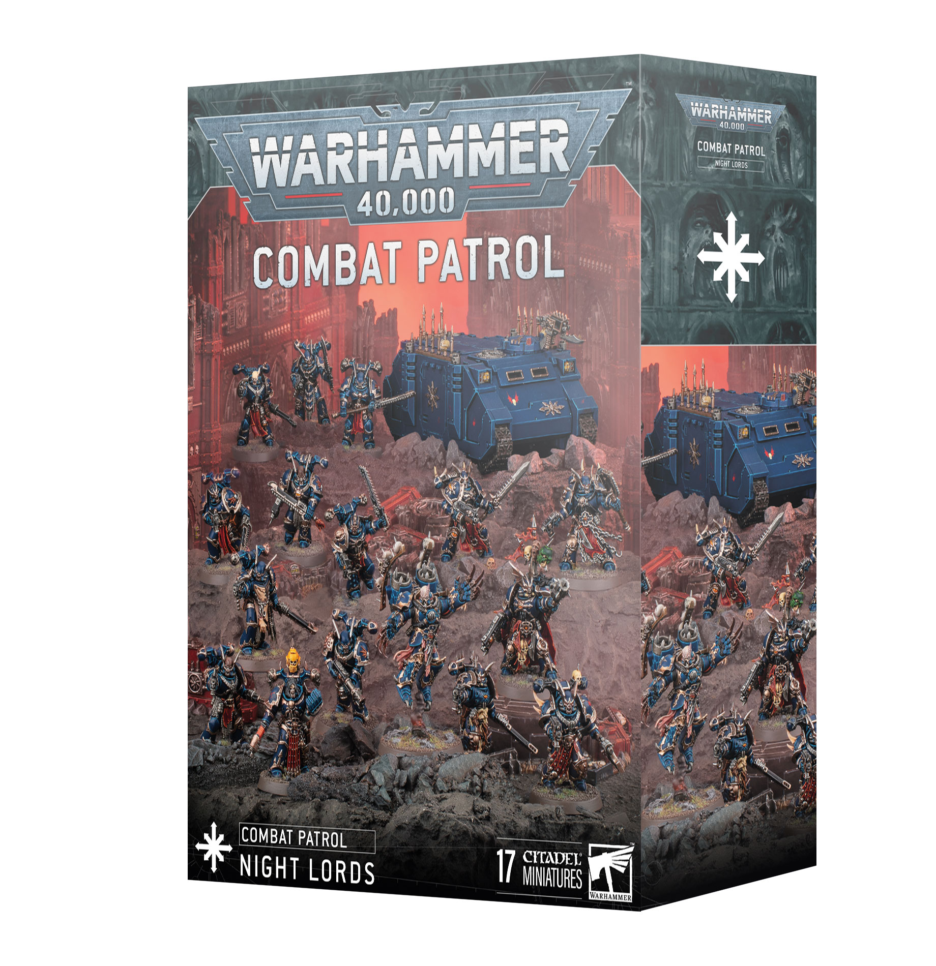 night lords combat patrol front of box