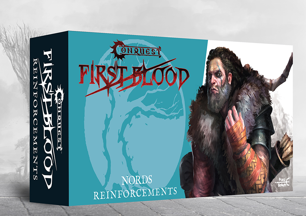 nords reinforcement box art of man in furs and warpaint