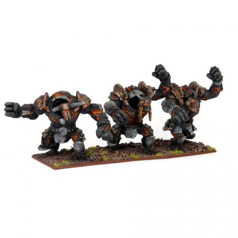 obsidian golems painted models