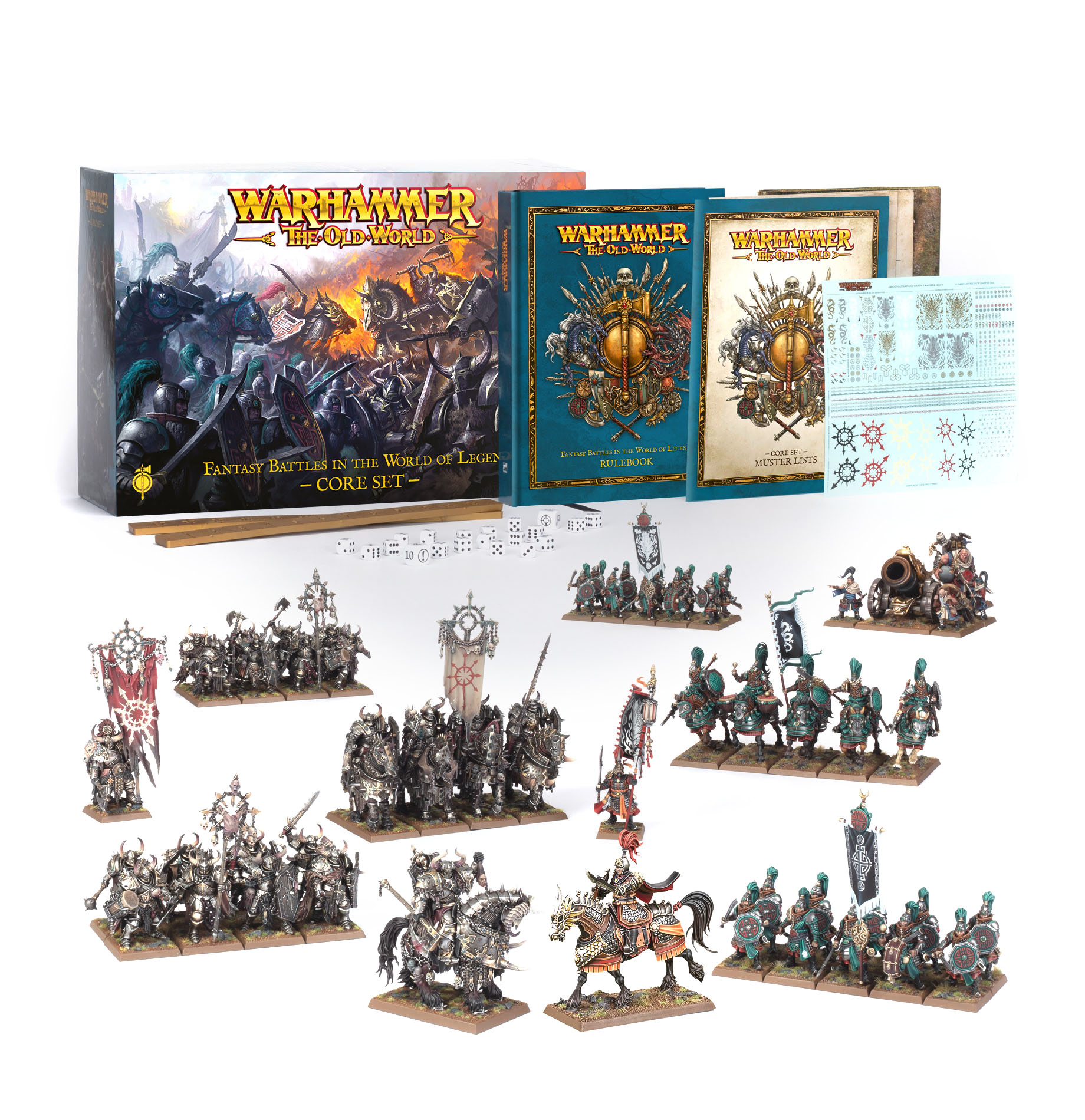 old world core set box and contents