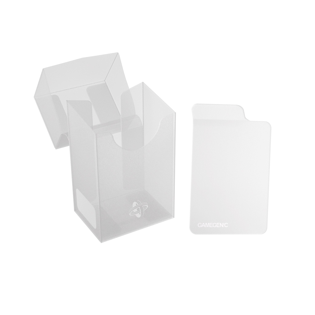 open clear card holder with divider