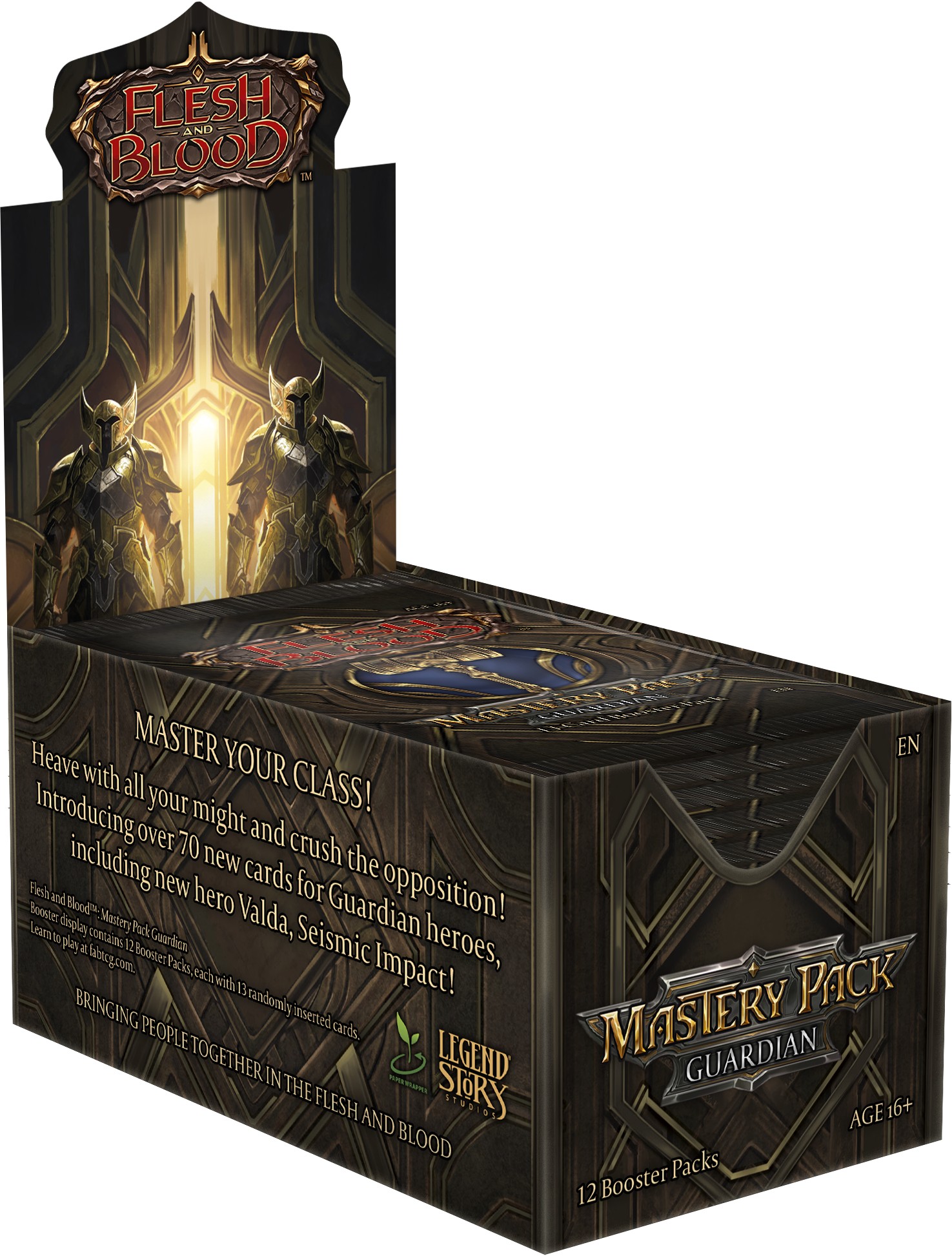 open guardian mastery pack display